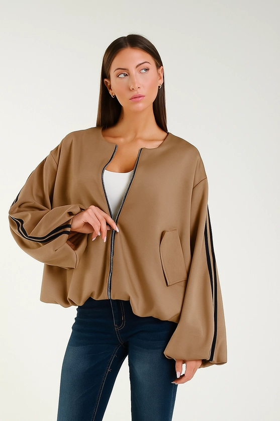 jasje met streep creme