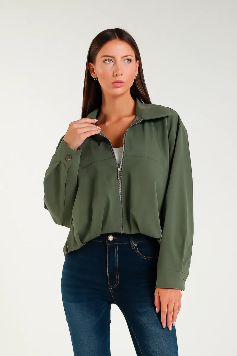 Bomber jack groen
