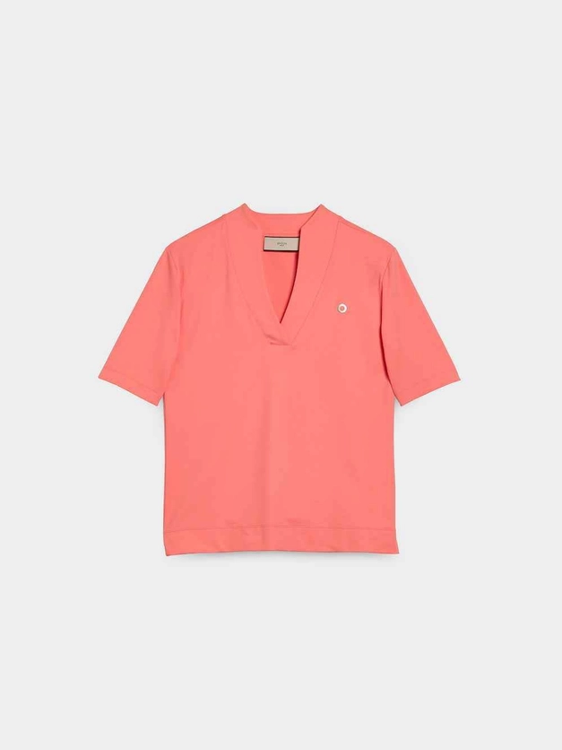 Poloshirt blush roze Capejasje