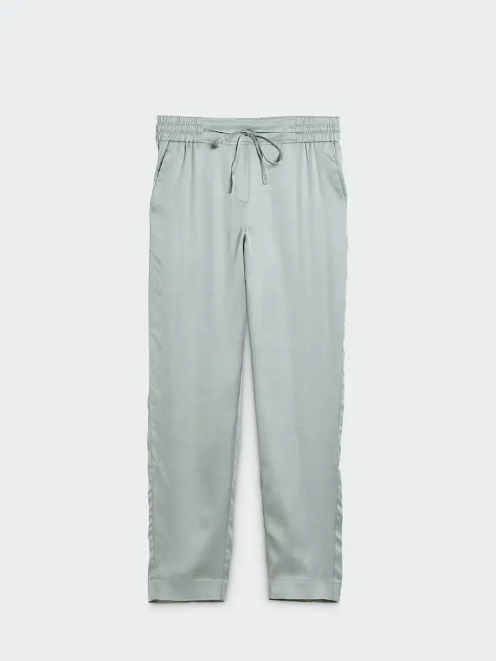 Slip over broek Poeder mint