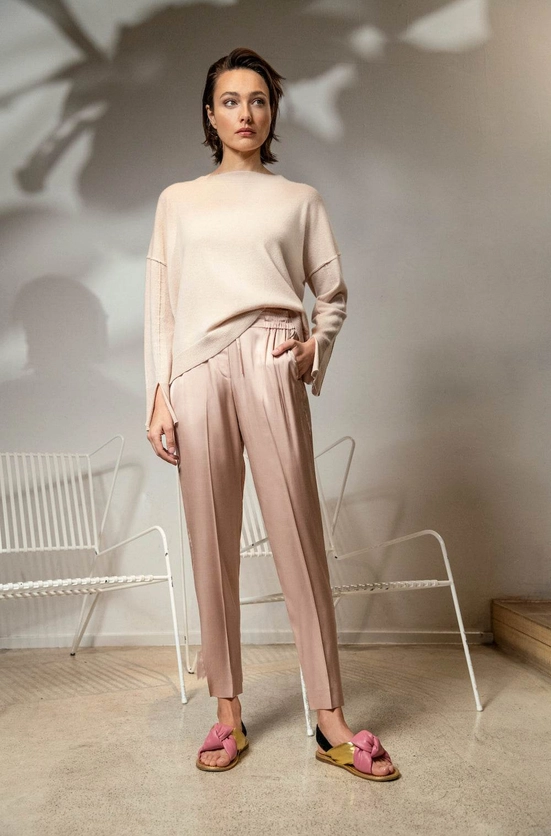 Slip over broek nude Bodywarmer