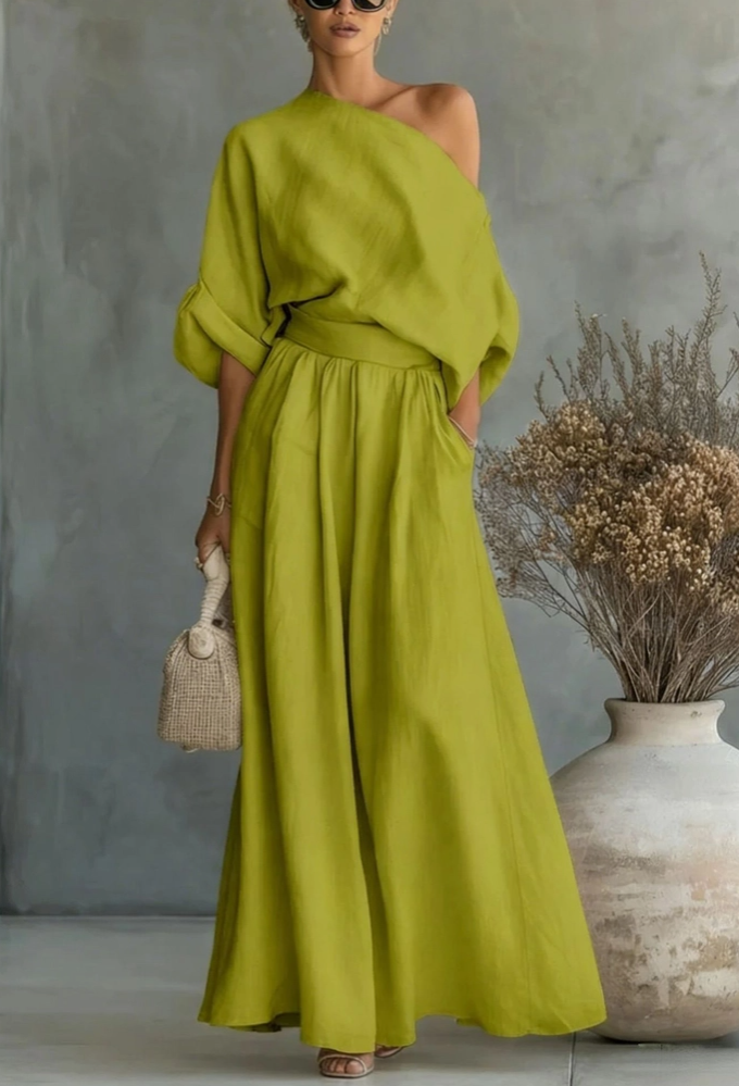 Satijnen tanktop Celadon